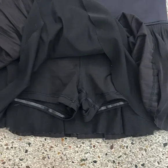 Athleta black A Game Mesh Skort 13.5 XS tennis golf pickleball skirt - Picture 6 of 7